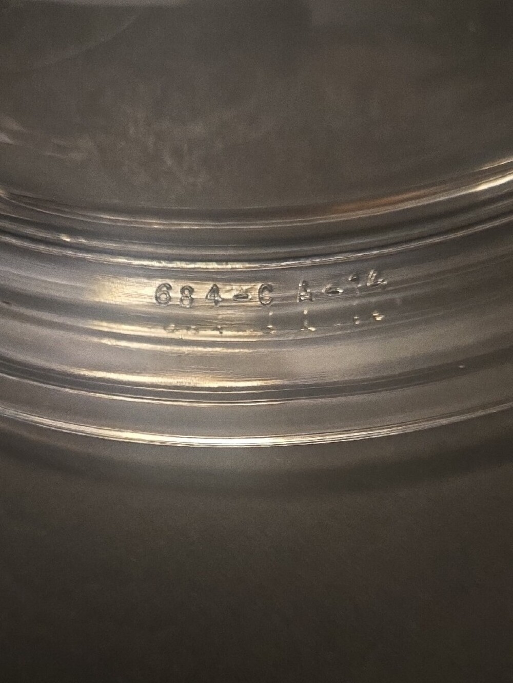 Vintage Pyrex Glass Lid 684-C A-14 - Picture 5 of 11